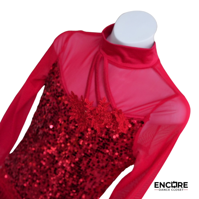 Scarlet Fringe Too  dress