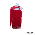 Scarlet Fringe  biketard