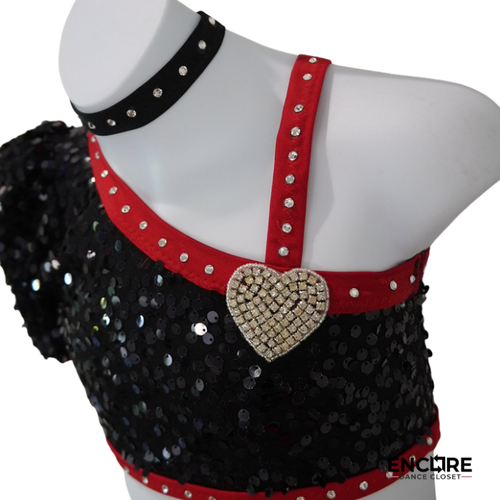 Sweetheart Sequins  two piece