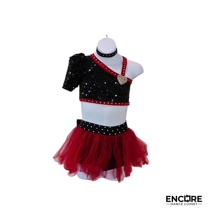 Sweetheart Sequins  two piece