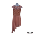 Terracotta Drift  dress