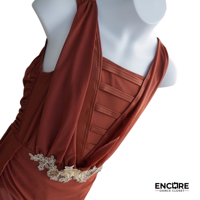 Terracotta Muse  dress