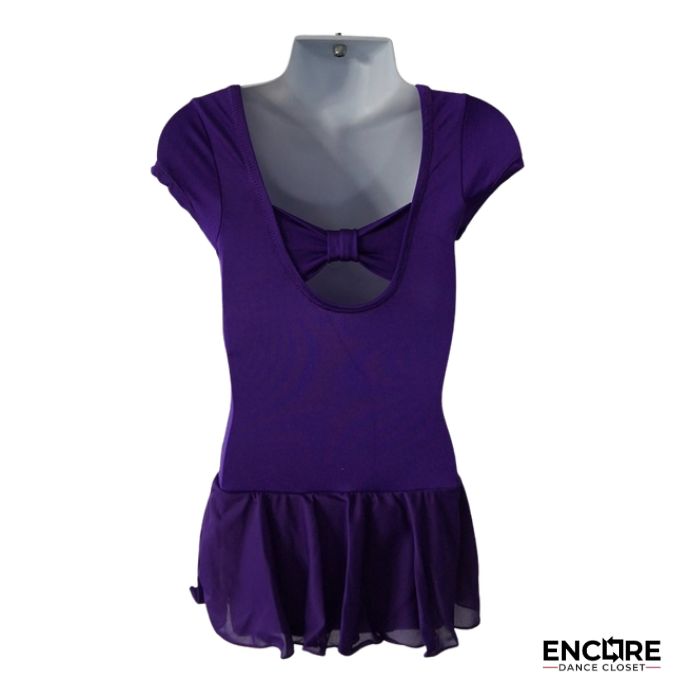 Violet Bow  leotard