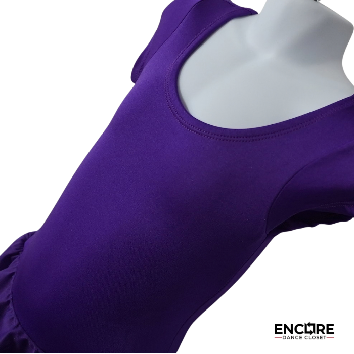 Violet Bow  leotard