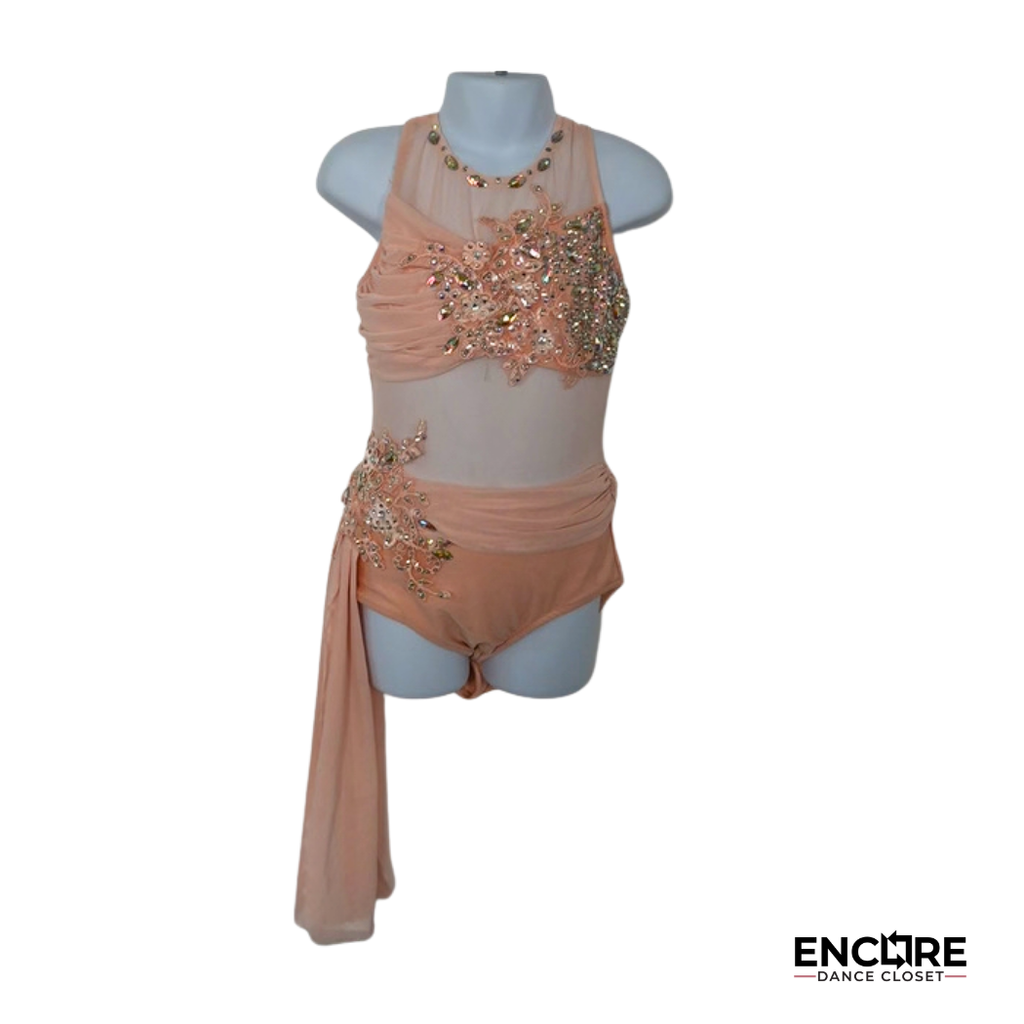 Blush Petal Leo  leotard