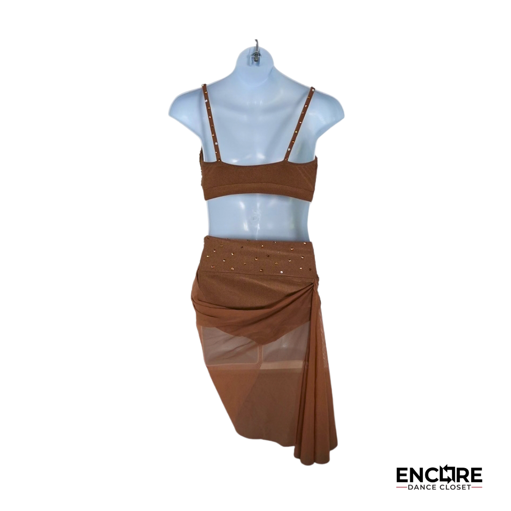 Copper Drape  two piece
