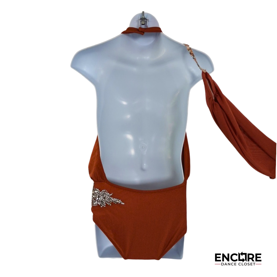 Copper Drape Finale  leotard