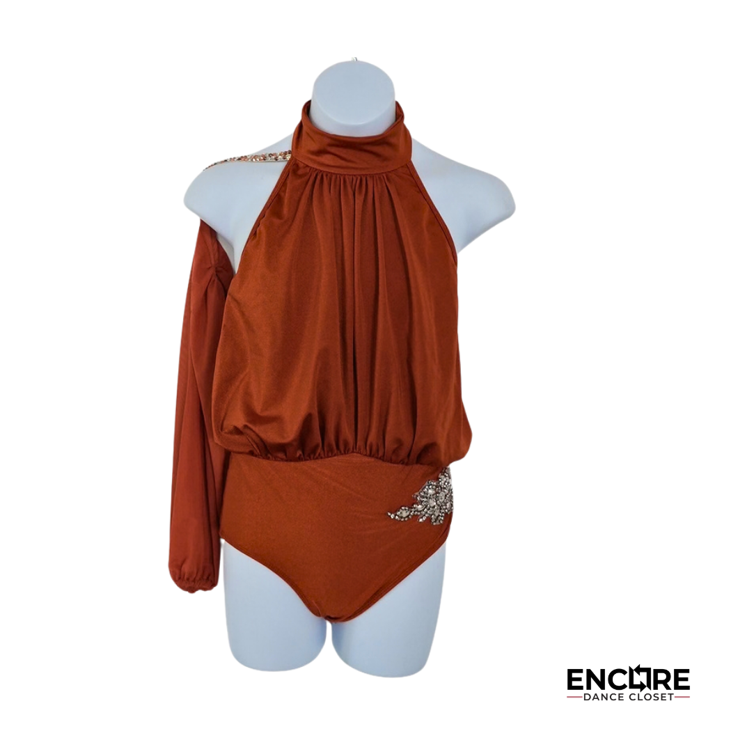 Copper Drape Finale  leotard