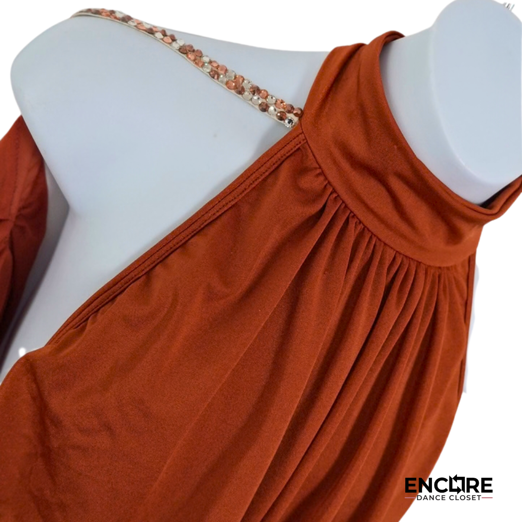 Copper Drape Finale  leotard