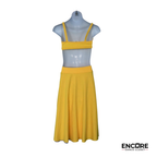 Golden Bloom Skirt  two piece