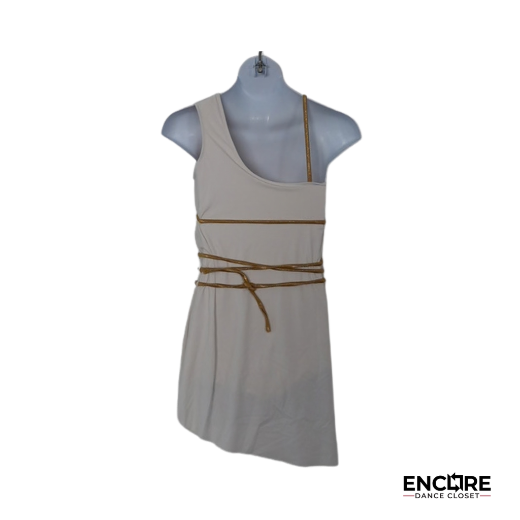Ivory Wrapped  dress