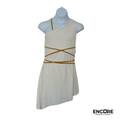 Ivory Wrapped  dress