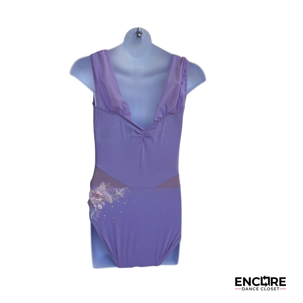Lavender Bloom  leotard