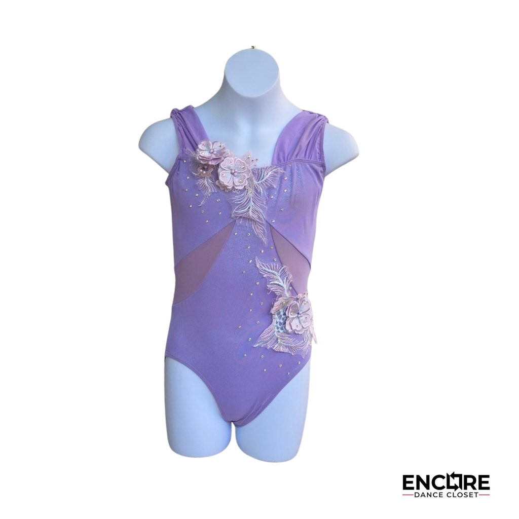 Lavender Bloom  leotard