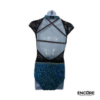 Midnight Cutout  leotard