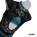 Midnight Cutout  leotard