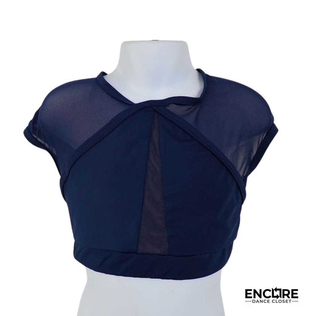 Navy Bolero  top