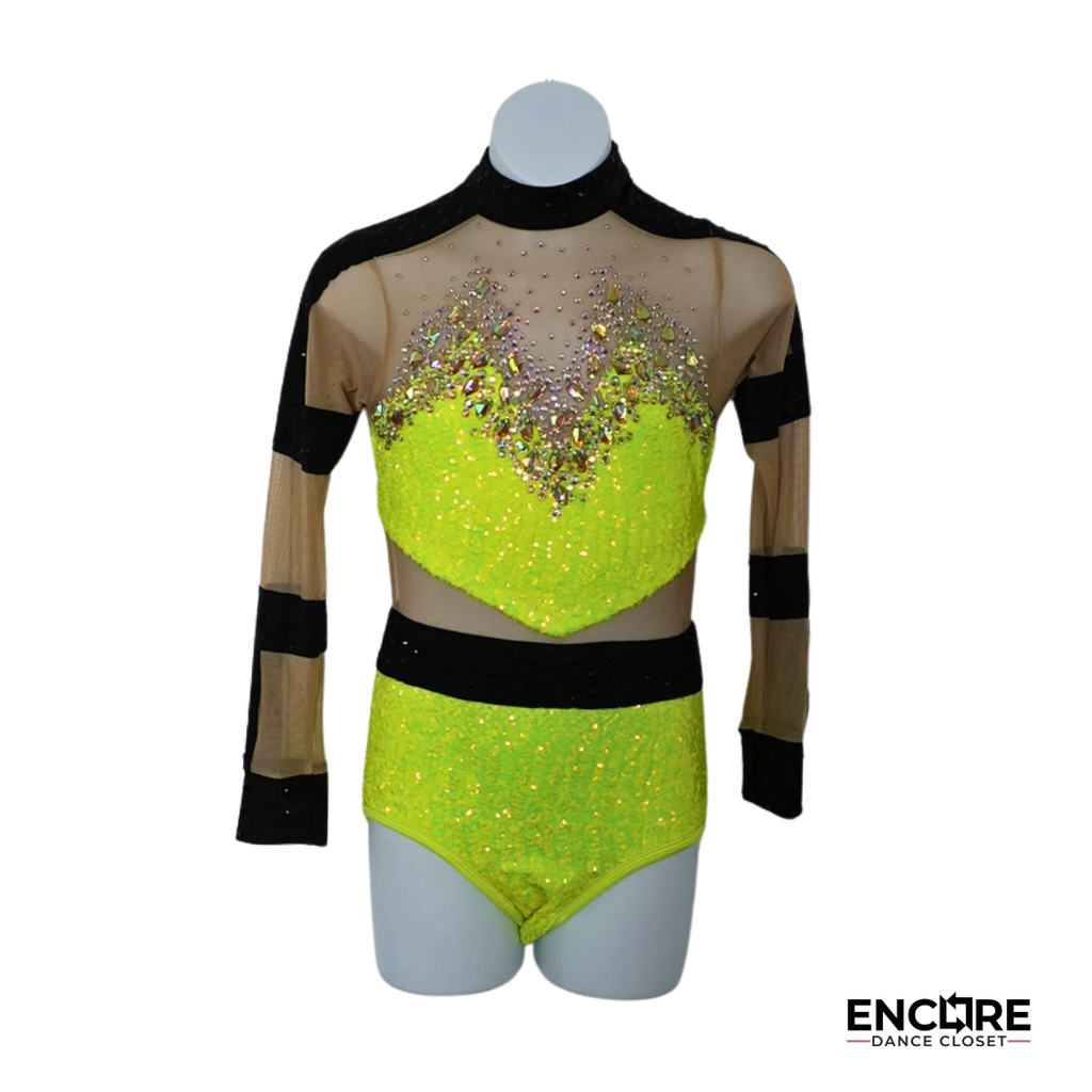 Neon Charge  leotard