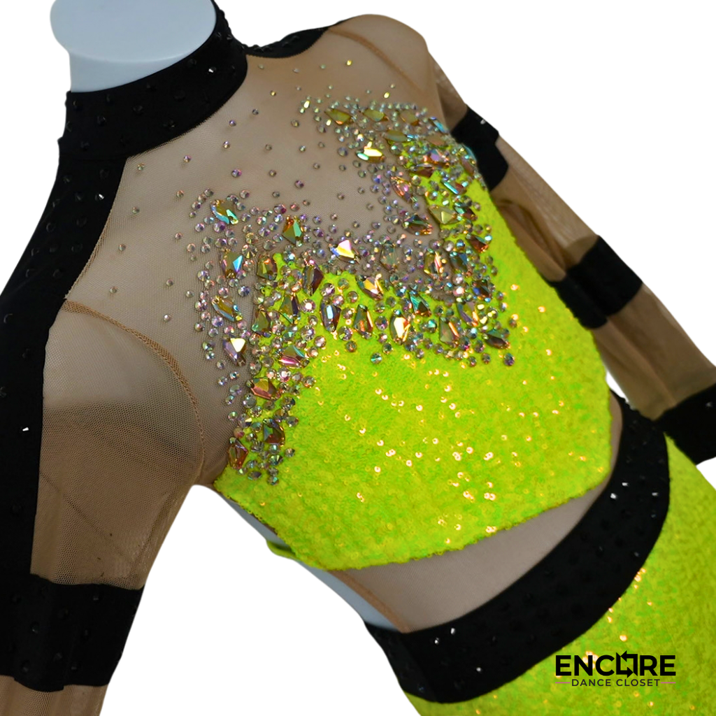 Neon Charge  leotard