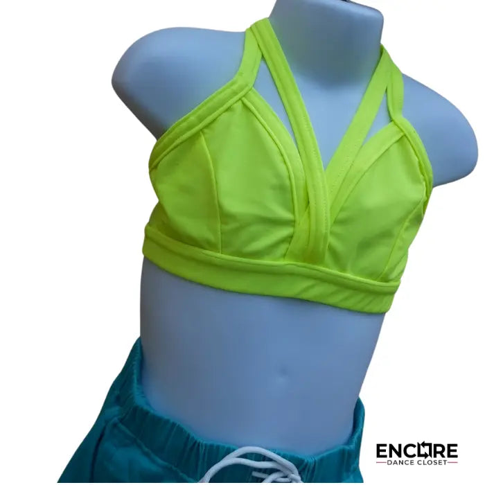 Neon Street Vibes Hip-Hop Set  two piece