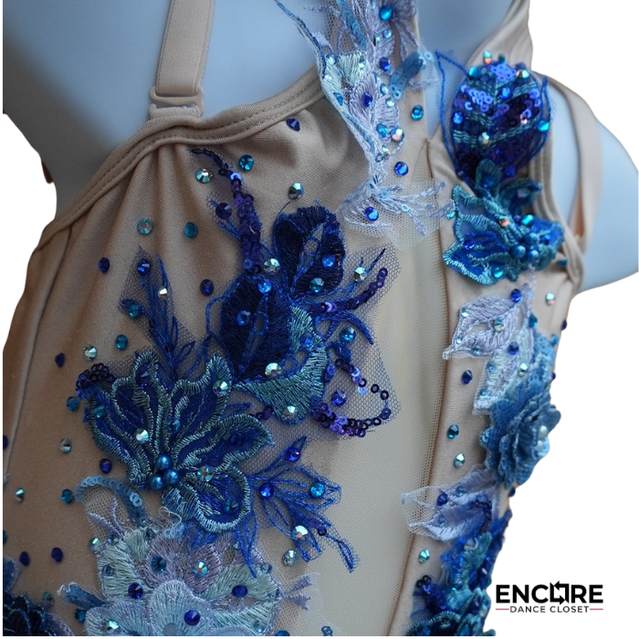 Blue Floral Dream Lyrical Costume