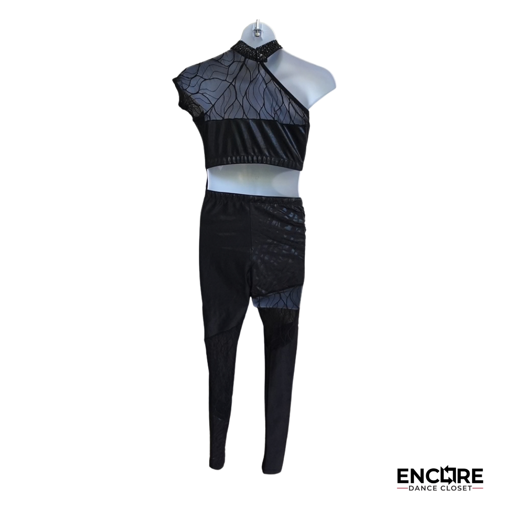 Onyx Illusion  unitard