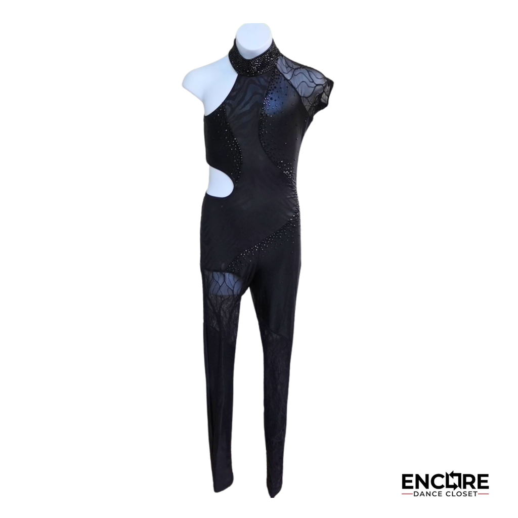 Onyx Illusion  unitard