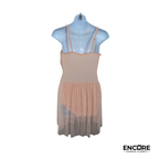 Peach Shimmer  dress
