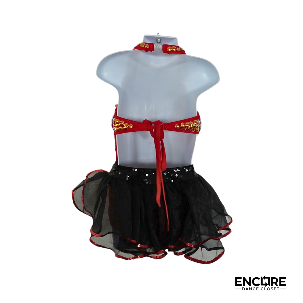Ruby Halter  leotard