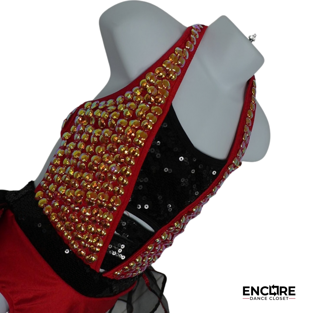 Ruby Halter  leotard