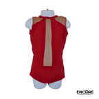 Ruby Keyhole  leotard