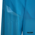 Teal Wrap Reverie  unitard